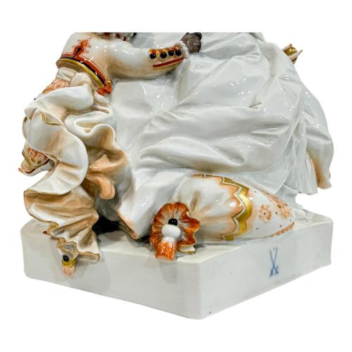 FIGURA MEISSEN PAUL SCHEURIG PRIMERA MITAD DEL S.XX