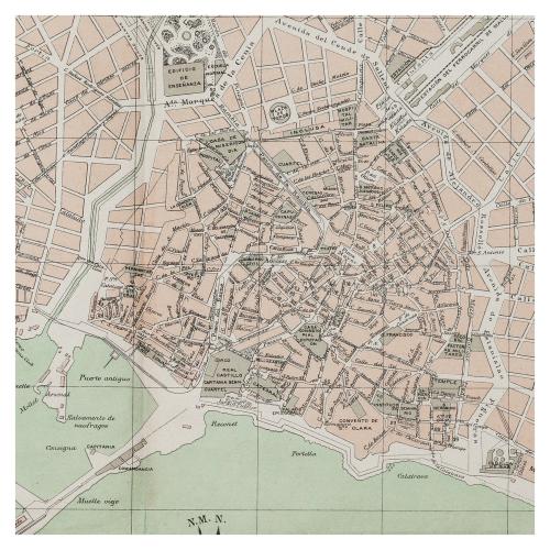 PLANO DE PALMA DE MALLORCA 