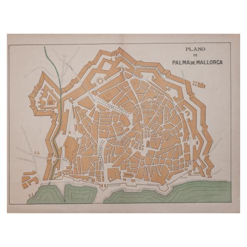 PLANO DE PALMA DE MALLORCA 