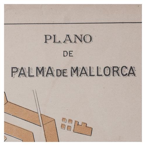 PLANO DE PALMA DE MALLORCA 