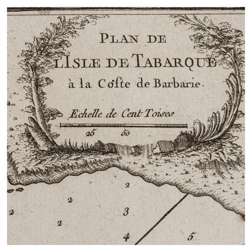 PLAN DE L'ISLE DE TABARQUE 