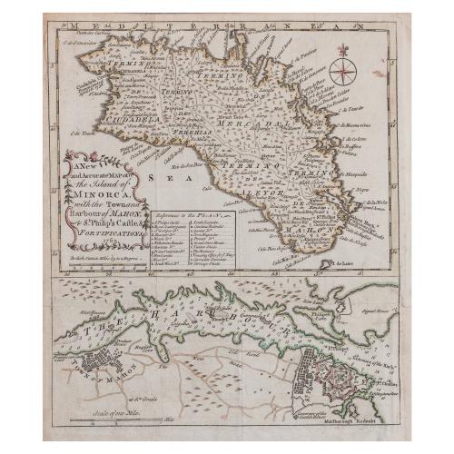 NEW ACURATED MAP MENORCA 