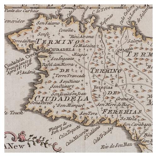 NEW ACURATED MAP MENORCA 