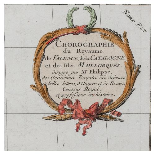 CHOROGRAPHIE DU ROYAUME DE VALENCE, DE LA CATALOGNE ET DES