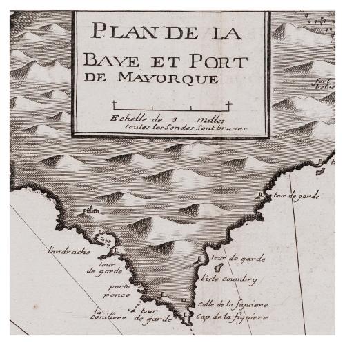 PLAN DE LA BAHIE DE MAYORQUE 