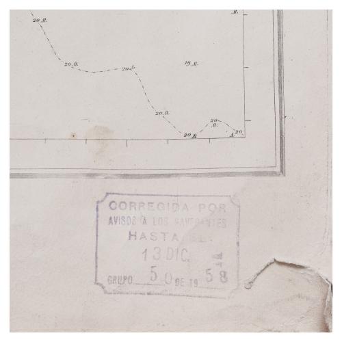 PAREJA DE MAPAS MARITIMOS 