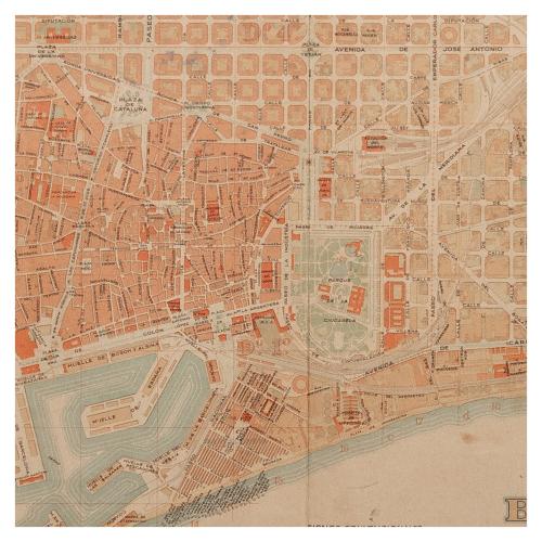 PLANO DE BARCELONA 