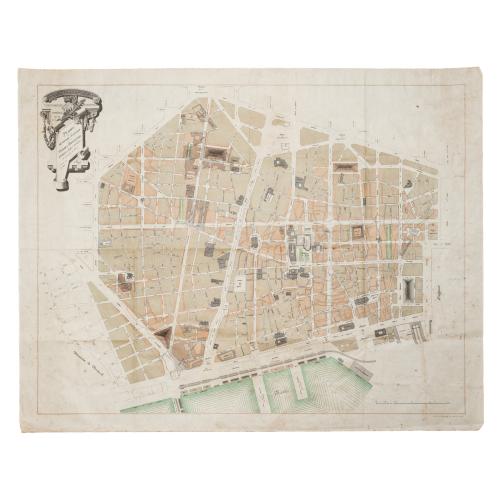 PLANO DE REFORMA INTERIOR DE BARCELONA 1891