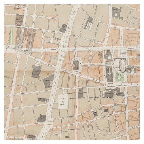 PLANO DE REFORMA INTERIOR DE BARCELONA 1891