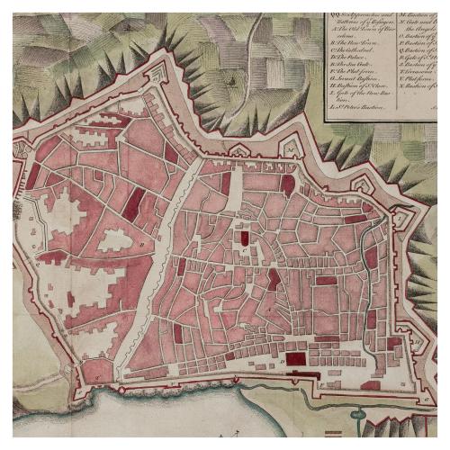 PLAN OF THE CITY OF BARCELONA 