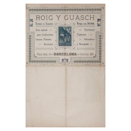 PLANO GENERAL DE BARCELONA 