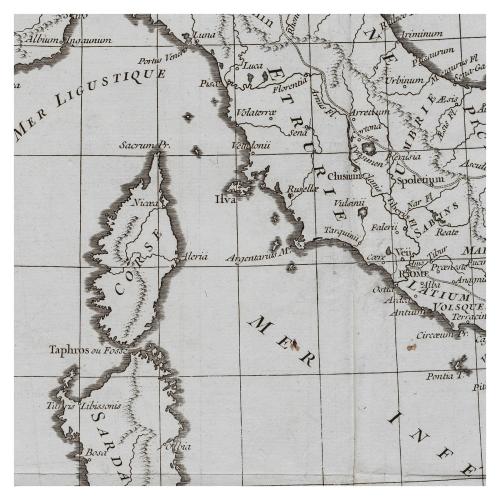 CARTE POUR L'EXPEDITION D'ANNIBAL