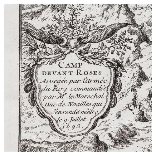 CAMP DEVANT ROSES 1693