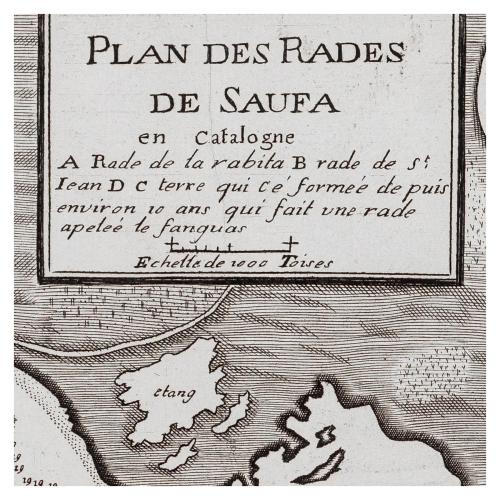 PLAN DES RADES DE SAUFA EN CATALOGNE
