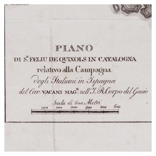 PLANO DI ST FELIU DE GUIXOLS IJN CATALOGNA 