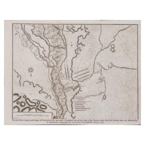 PLAN OF THE COUNTRY AND CAMPS CHARLES III