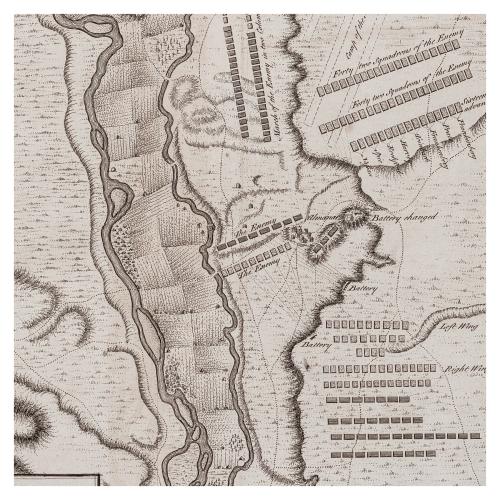 PLAN OF THE COUNTRY AND CAMPS CHARLES III