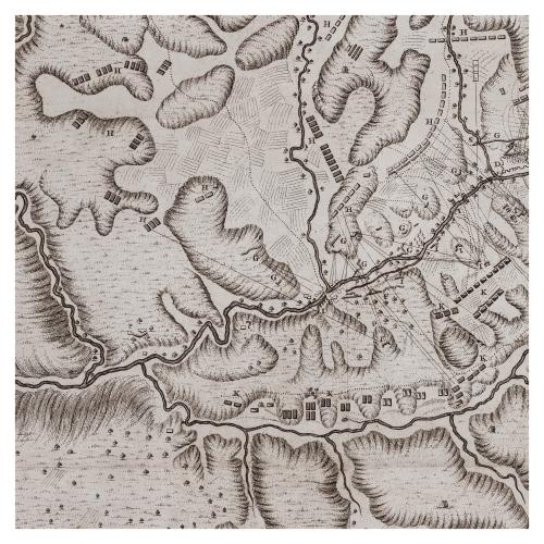 PLAN OF THE INCAMPAMENT OF THE ALLIES AT PRATS JJDEL REY