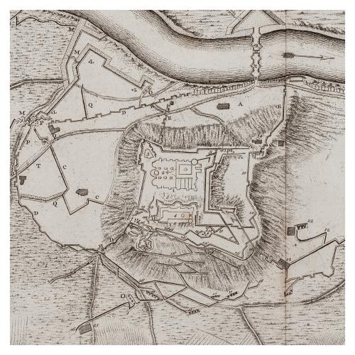 PLAN OF THE TOWN AND CASTLE OF LERIDA