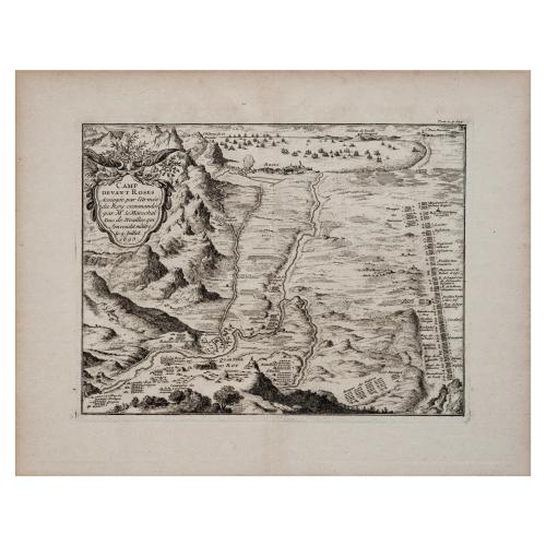 CAMP DEVANT ROSES 1693