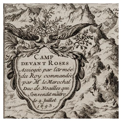 CAMP DEVANT ROSES 1693