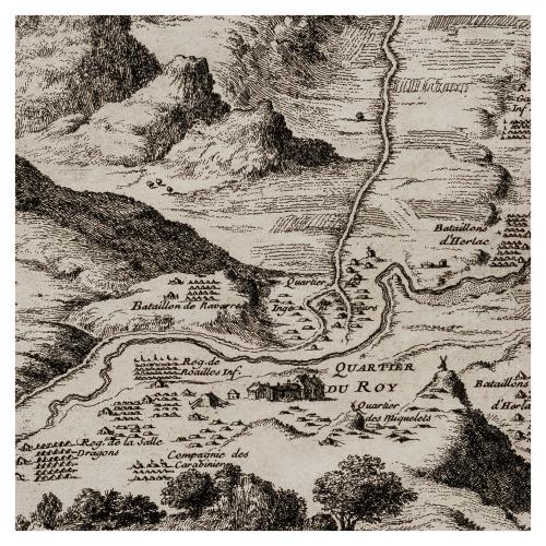CAMP DEVANT ROSES 1693