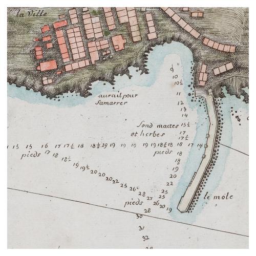 PLAN DU PORT ET RADE DE PALAMOS 