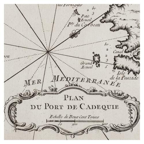 PLAN DU PORT DE CADAQUIE 