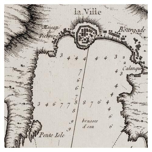 PLAN DU PORT DE CADAQUIE 