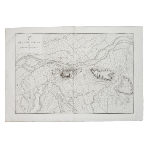 PLAN DU SEIGE DE LÉRIDA 