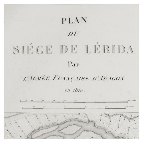 PLAN DU SEIGE DE LÉRIDA 