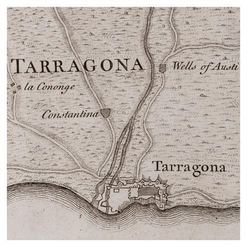 PLAN OF THE CAMP OF TARRAGONA 
