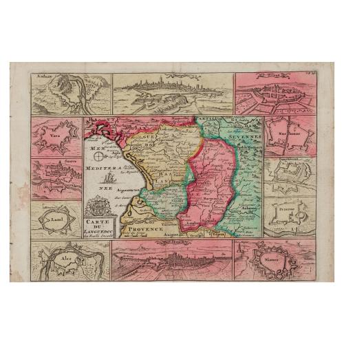 CARTE DU LANGUEDOC
