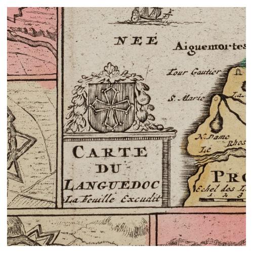 CARTE DU LANGUEDOC