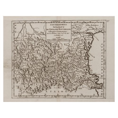GOUVERNEMENS GÉNÉRAUX DE FOIX ET DE ROUSSILLON