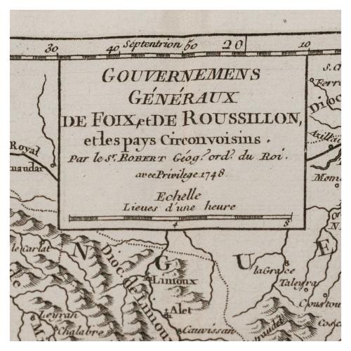 GOUVERNEMENS GÉNÉRAUX DE FOIX ET DE ROUSSILLON