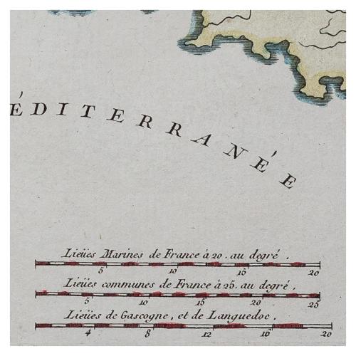 CARTE DE LANGEDOC ET ROUSSILON