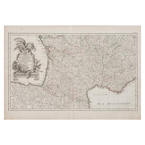 LA FRANCE DIVISE PAR GOUVERNAMENTS MILITAIRES 