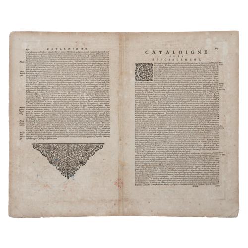 CATALONIAE PRINCIPATUS DESCRIPTIO NOVA