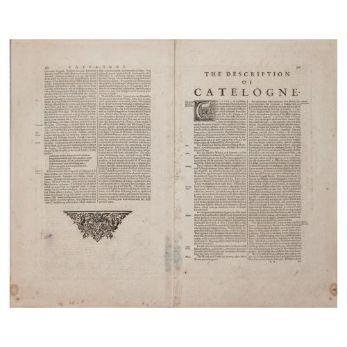 CATALONIAE PRINCIPATUS DESCRIPTIO NOVA 