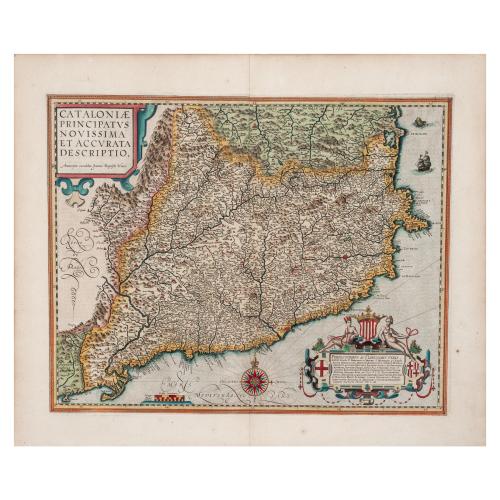 CATALONIAE PRINCIPATUS NOVISSIMA ET ACCURATA DESCRIPTIO