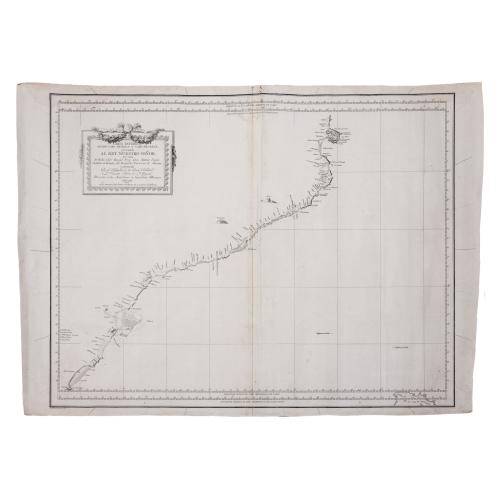 CARTA ESFÉRIA DESDE CABO OROPESA A CABO DE CREUX