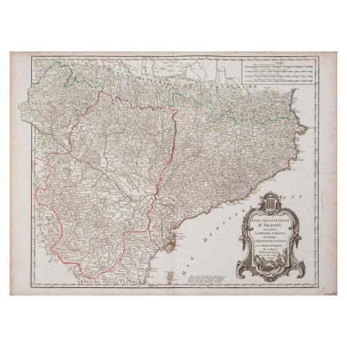 ETATS DE LA COURONNE D'ARAGON OU SE TROUVENT...