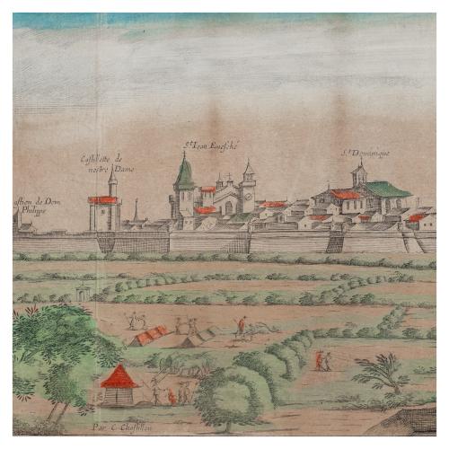 ASPEC DE LA TRESFORTE VILLE ET CITADELLE DE PARPIGNAN...