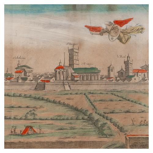ASPEC DE LA TRESFORTE VILLE ET CITADELLE DE PARPIGNAN...