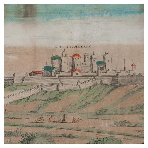 ASPEC DE LA TRESFORTE VILLE ET CITADELLE DE PARPIGNAN...