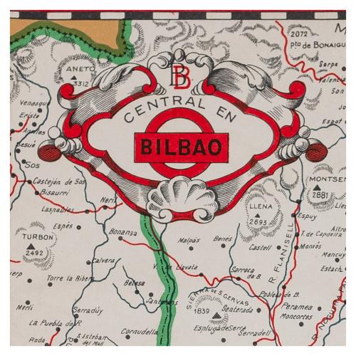 MAPA PUBLICITARIO DEL BANCO DE BILBAO