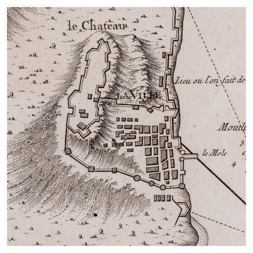 PLAN DE LA RADE ET VILLE D'ALICANT 