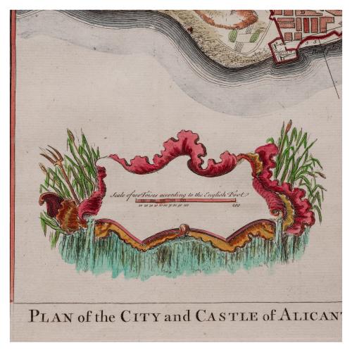 PLAN OF THE CITY AND CASTLE OF ALICANT 