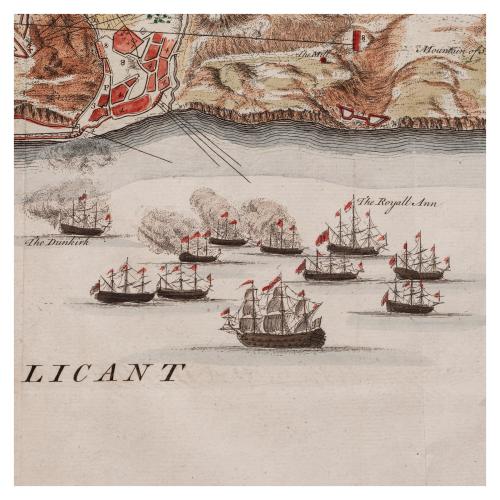 PLAN OF THE CITY AND CASTLE OF ALICANT 